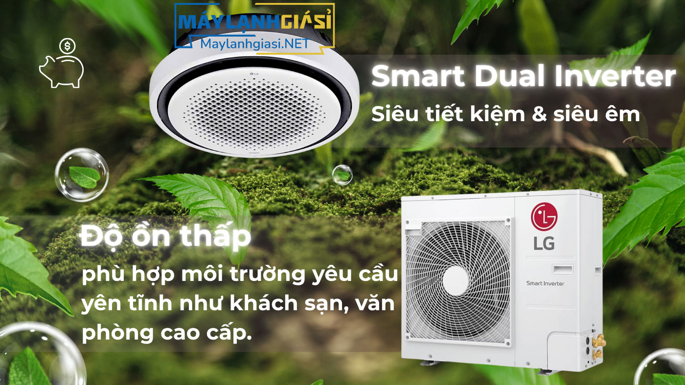 Máy lạnh LG Inverter ZTNQ48GYLA0+ZUAD1 5HP