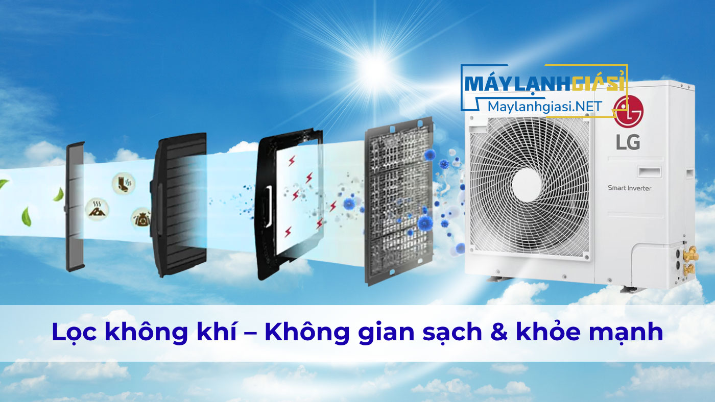 Máy lạnh LG Inverter ZTNQ48GYLA0+ZUAD1 5HP